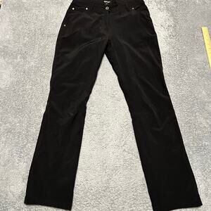 Abacus Golf Pants Mens 38 Count on it Lined Black Stretch Trousers Performance